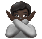 Pessoa Fazendo Gesto De “Não”: Pele Escura para Huawei HarmonyOS 5.0