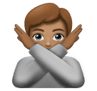 Pessoa Fazendo Gesto De “Não”: Pele Morena para Huawei HarmonyOS 5.0