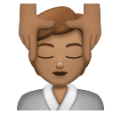 Людині масажують обличчя: середній тон шкіри для Huawei HarmonyOS 5.0