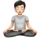 Pessoa Na Posição De Lótus: Pele Clara para Huawei HarmonyOS 5.0