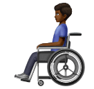 Pessoa Em Cadeira De Rodas Manual: Pele Morena Escura para Huawei HarmonyOS 5.0