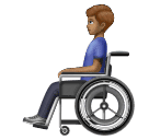 Pessoa Em Cadeira De Rodas Manual: Pele Morena para Huawei HarmonyOS 5.0