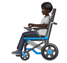 Людина в кріслі-колясці з мотором: дуже темний тон шкіри для Huawei HarmonyOS 5.0