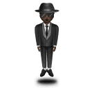 Pessoa De Terno Levitando: Pele Escura para Huawei HarmonyOS 5.0