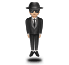 Pessoa De Terno Levitando: Pele Morena Clara para Huawei HarmonyOS 5.0