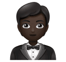 Pessoa De Smoking: Pele Escura para Huawei HarmonyOS 5.0