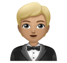 Pessoa De Smoking: Pele Morena Clara para Huawei HarmonyOS 5.0