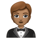 Pessoa De Smoking: Pele Morena para Huawei HarmonyOS 5.0