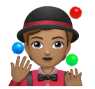 Malabarista: Pele Morena para Huawei HarmonyOS 5.0