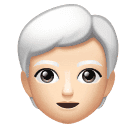 Pessoa: Pele Clara, Cabelo Branco para Huawei HarmonyOS 5.0