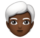 Pessoa: Pele Morena Escura, Cabelo Branco para Huawei HarmonyOS 5.0