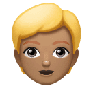 Людина зі світлим волоссям: середній тон шкіри для Huawei HarmonyOS 5.0
