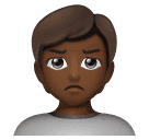 Pessoa Fazendo Bico: Pele Morena Escura para Huawei HarmonyOS 5.0