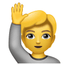 Людина з піднятою рукою для Huawei HarmonyOS 5.0