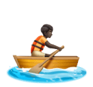 Pessoa Remando: Pele Escura para Huawei HarmonyOS 5.0