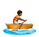 Pessoa Remando: Pele Morena Escura para Huawei HarmonyOS 5.0