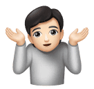 Pessoa Dando De Ombros: Pele Clara para Huawei HarmonyOS 5.0