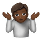 Pessoa Dando De Ombros: Pele Morena Escura para Huawei HarmonyOS 5.0