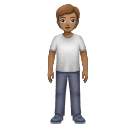 Pessoa Em Pé: Pele Morena para Huawei HarmonyOS 5.0