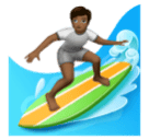 Surfista: Pele Morena Escura para Huawei HarmonyOS 5.0