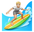 Surfista: Pele Morena Clara para Huawei HarmonyOS 5.0