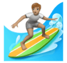 Surfista: Pele Morena para Huawei HarmonyOS 5.0