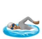 Плавання: середній тон шкіри для Huawei HarmonyOS 5.0