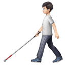 Pessoa Com Bengala Para Cego: Pele Clara para Huawei HarmonyOS 5.0