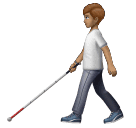 Pessoa Com Bengala Para Cego: Pele Morena para Huawei HarmonyOS 5.0