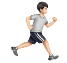 Pessoa correndo de frente para a direita: tom de pele claro para Huawei HarmonyOS 5.0