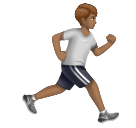 Pessoa correndo de frente para a direita: tom de pele médio para Huawei HarmonyOS 5.0