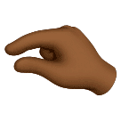 Mão Beliscando: Pele Morena Escura para Huawei HarmonyOS 5.0