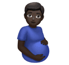 Pregnant Man: Dark Skin Tone for Huawei HarmonyOS 5.0