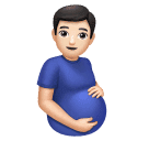 Homem Grávido: Pele Clara para Huawei HarmonyOS 5.0