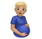 Homem Grávido: Pele Morena Clara para Huawei HarmonyOS 5.0