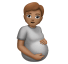 Pessoa Grávida: Pele Morena para Huawei HarmonyOS 5.0