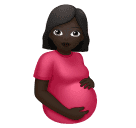 Mulher grávida: Tom de Pele Escura para Huawei HarmonyOS 5.0