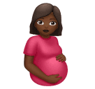 Grávida: Pele Morena Escura para Huawei HarmonyOS 5.0