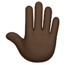 Dorso Da Mão Levantado: Pele Escura para Huawei HarmonyOS 5.0