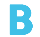 Региональный индикатор Символ Буква B для Huawei HarmonyOS 5.0