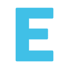 Регіональний індикатор Символ Буква E для Huawei HarmonyOS 5.0