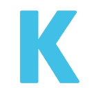 Регіональний індикатор Символ Буква K для Huawei HarmonyOS 5.0