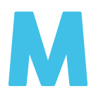 Regional Indicator Symbol Letter M para Huawei HarmonyOS 5.0