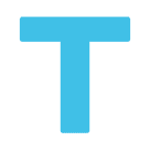 Регіональний індикатор Символ Буква T для Huawei HarmonyOS 5.0