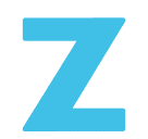 Регіональний індикатор Символ Буква Z для Huawei HarmonyOS 5.0