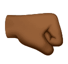 Punho Direito: Pele Morena Escura para Huawei HarmonyOS 5.0