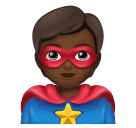 Super-Herói: Pele Morena Escura para Huawei HarmonyOS 5.0