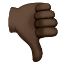 Polegar Para Baixo: Pele Escura para Huawei HarmonyOS 5.0