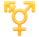 Transgender Symbol for Huawei HarmonyOS 5.0