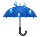 Umbrella with Rain Drops for Huawei HarmonyOS 5.0
